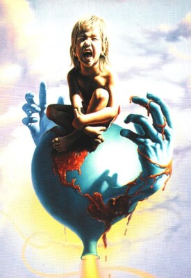 Environmental Scare, Jim Warren's Beyond Bizarre Trading Card Surrealism