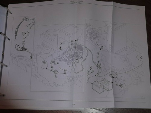 Fiat Kobelco E145W E175W Service Werkstatt Reparaturanleitung Buch - Bild 9 von 12