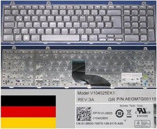 DELL Studio 17 QWERTZ Keyboard Gray 1749 1747 1745 L701X 01JMDD O1JMDD