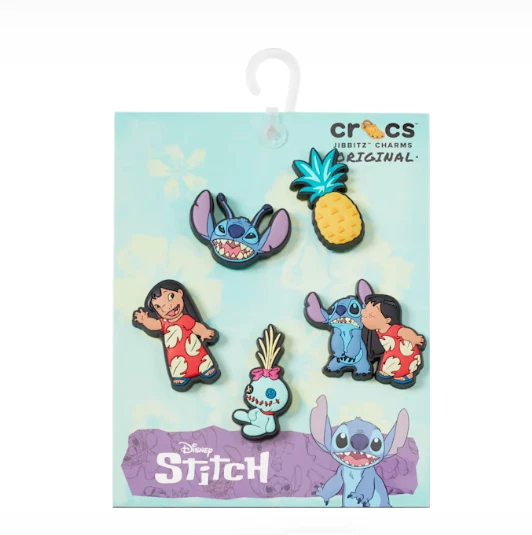 Charms Charms Crocs Lilo Stitch  Croc Shoe Charms Lilo Stitch - 1pcs Charms  Disney - Aliexpress