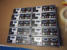 USB/PS2 2-PORT KVM SWITCH WITH AUDIO & MIC Po...