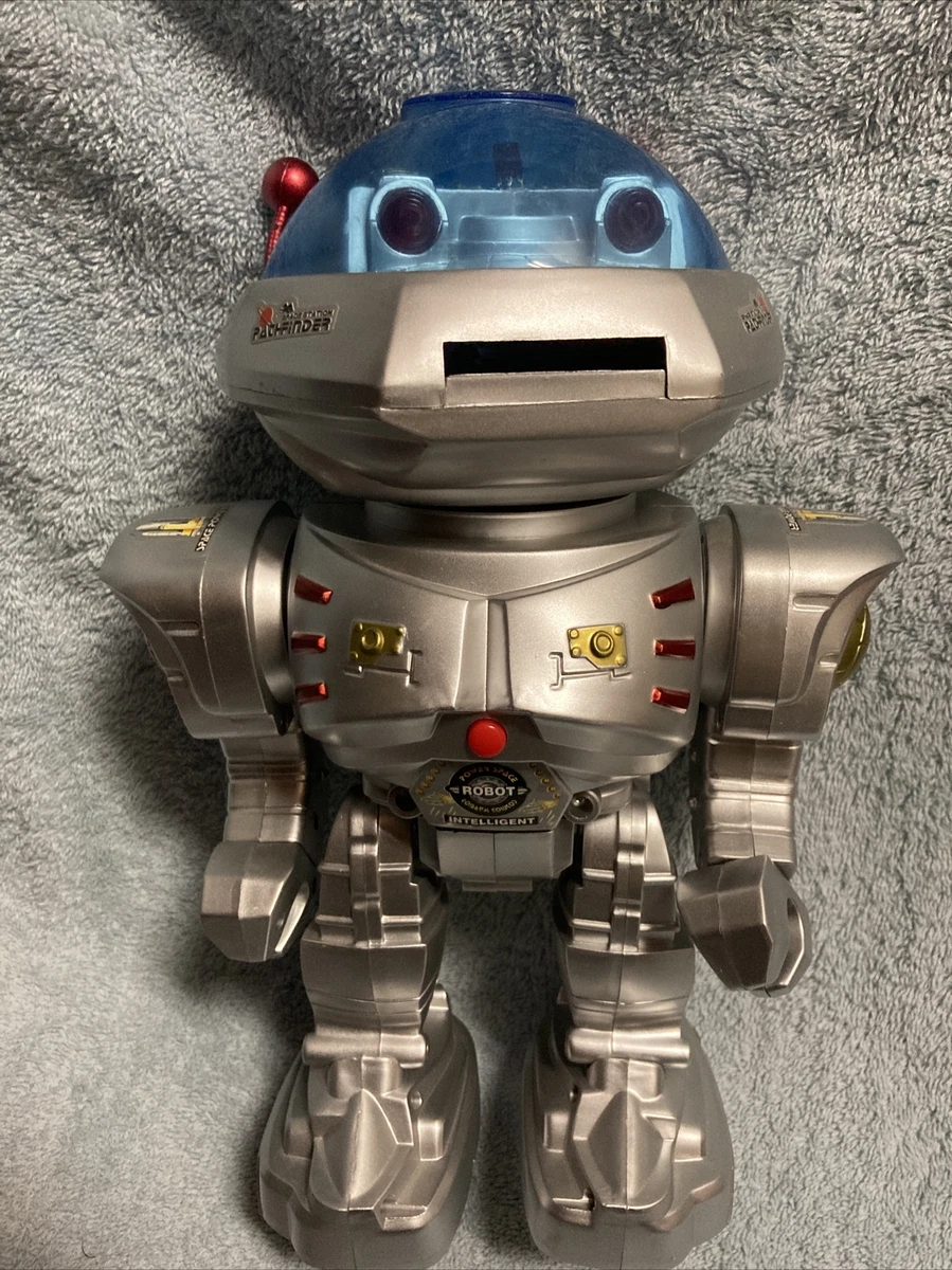 RARE Mr. ￼ ROBOT RC INTELLIGENT ￼POWER SPACE ROBOT MY TALKING 12x6x8