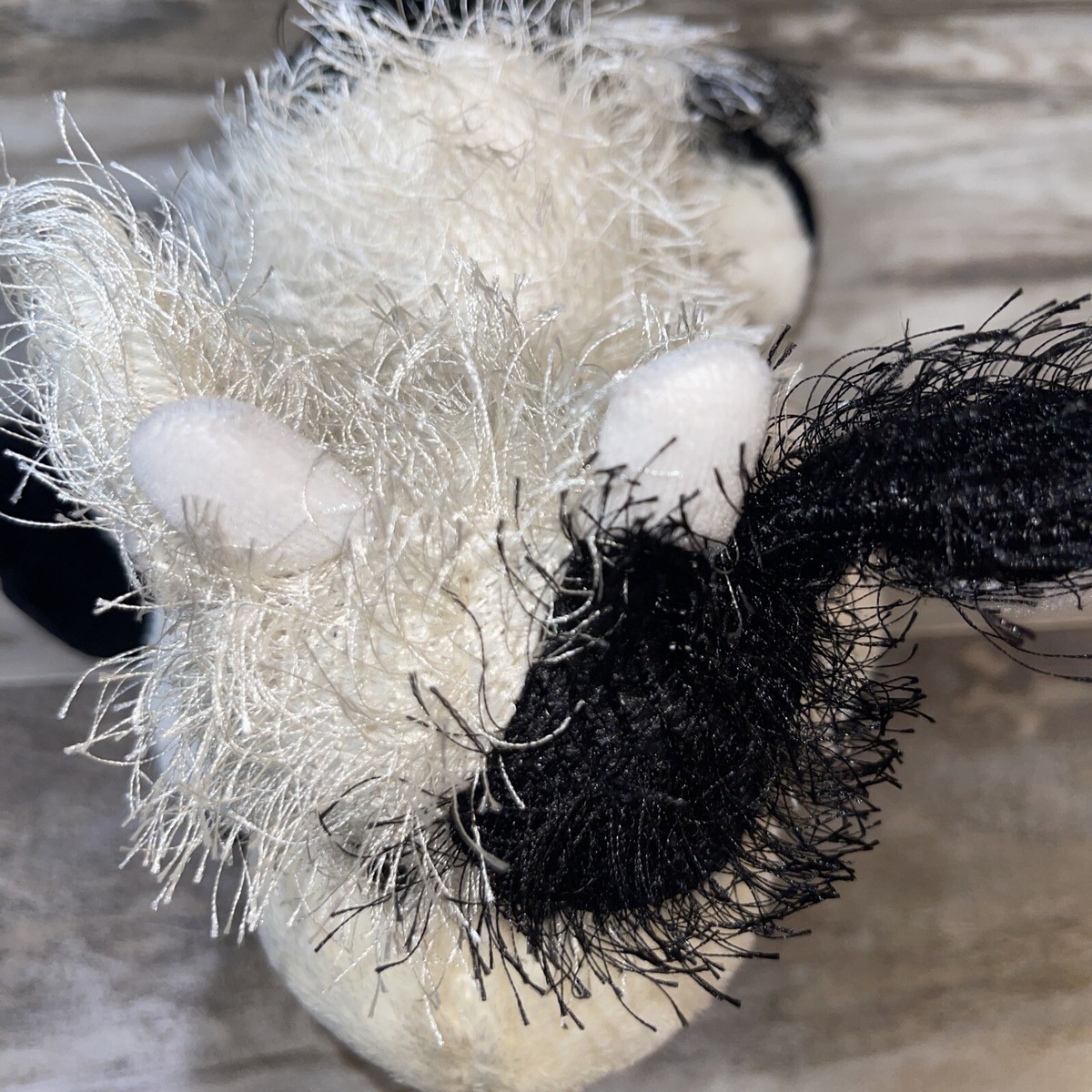 Ganz Webkinz Cow Lil Kinz Black White HS003 Plush Stuffed