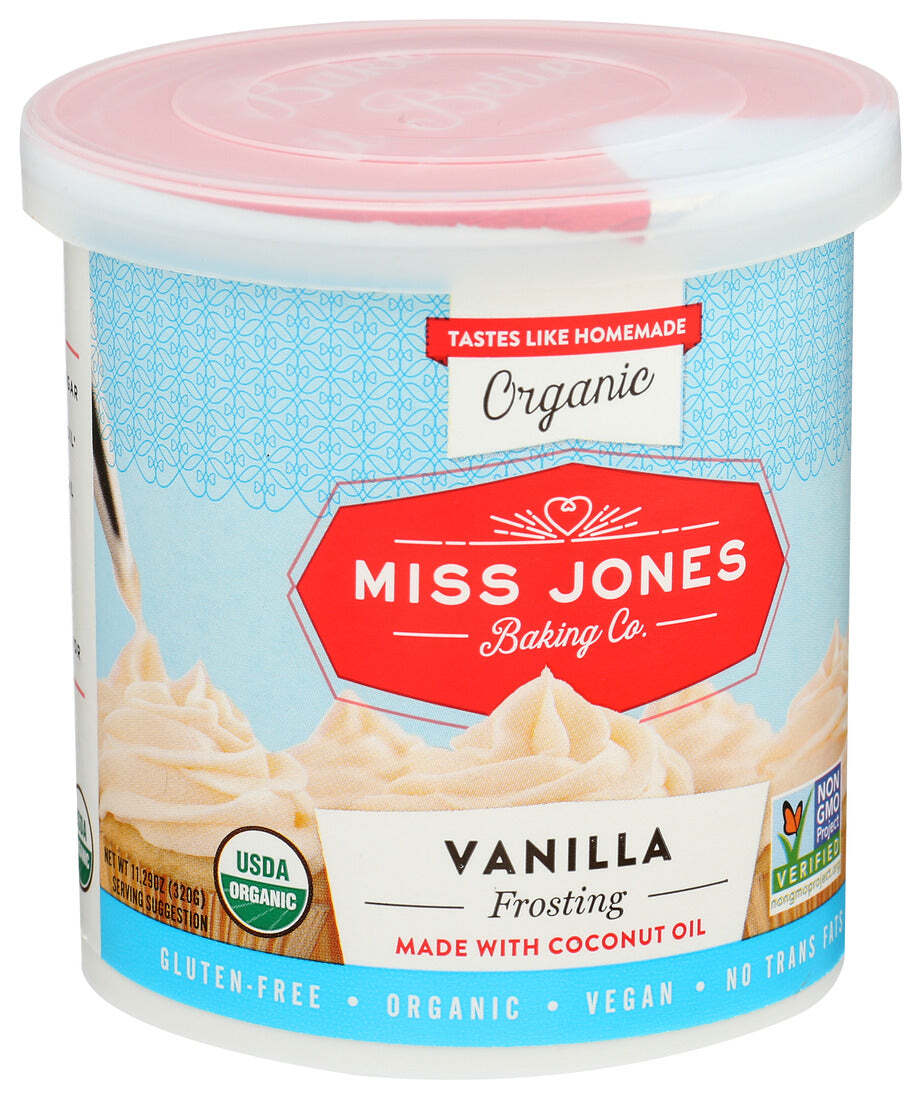 Miss Jones Baking Co - Органическая ванильная глазурь, 320 Гр