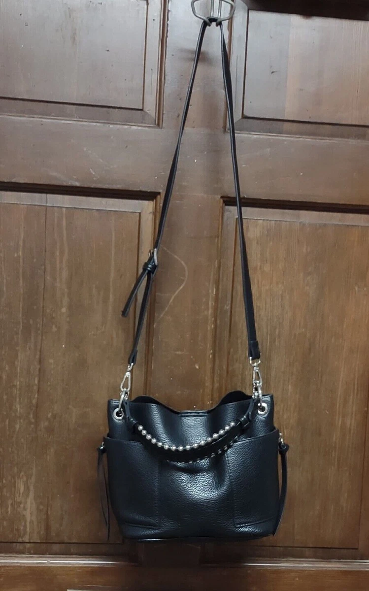 Steve Madden Black Sammy Bucket Bag