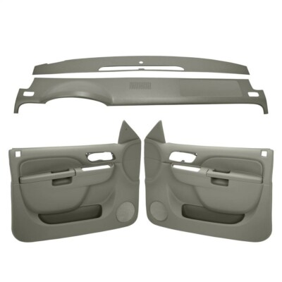 Coverlay Taupe Gray Door Panel Dash Cover Kit 18-207SC74F-TGR For 10-13 Tahoe