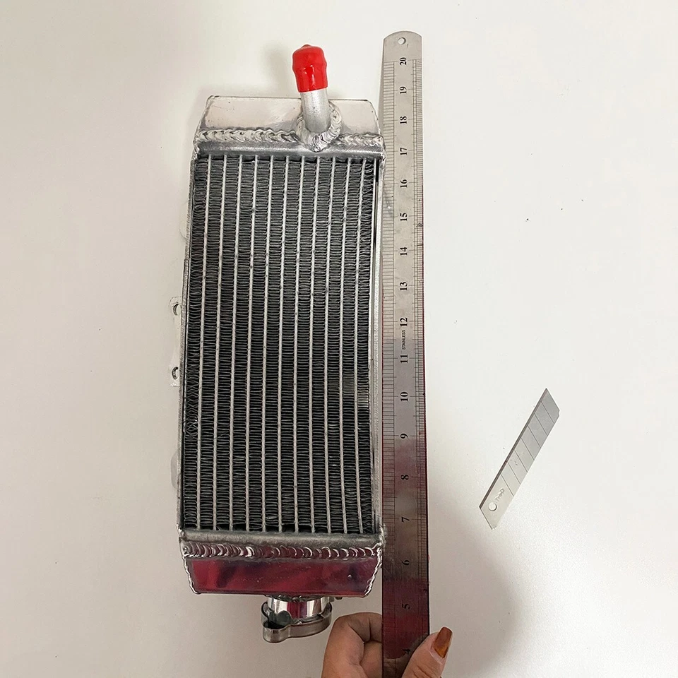 Polished Aluminum Radiator L+R For YAMAHA YZ250F 2006 & WR250F 2007-2013 2012 11 - Imagem 2 de 4