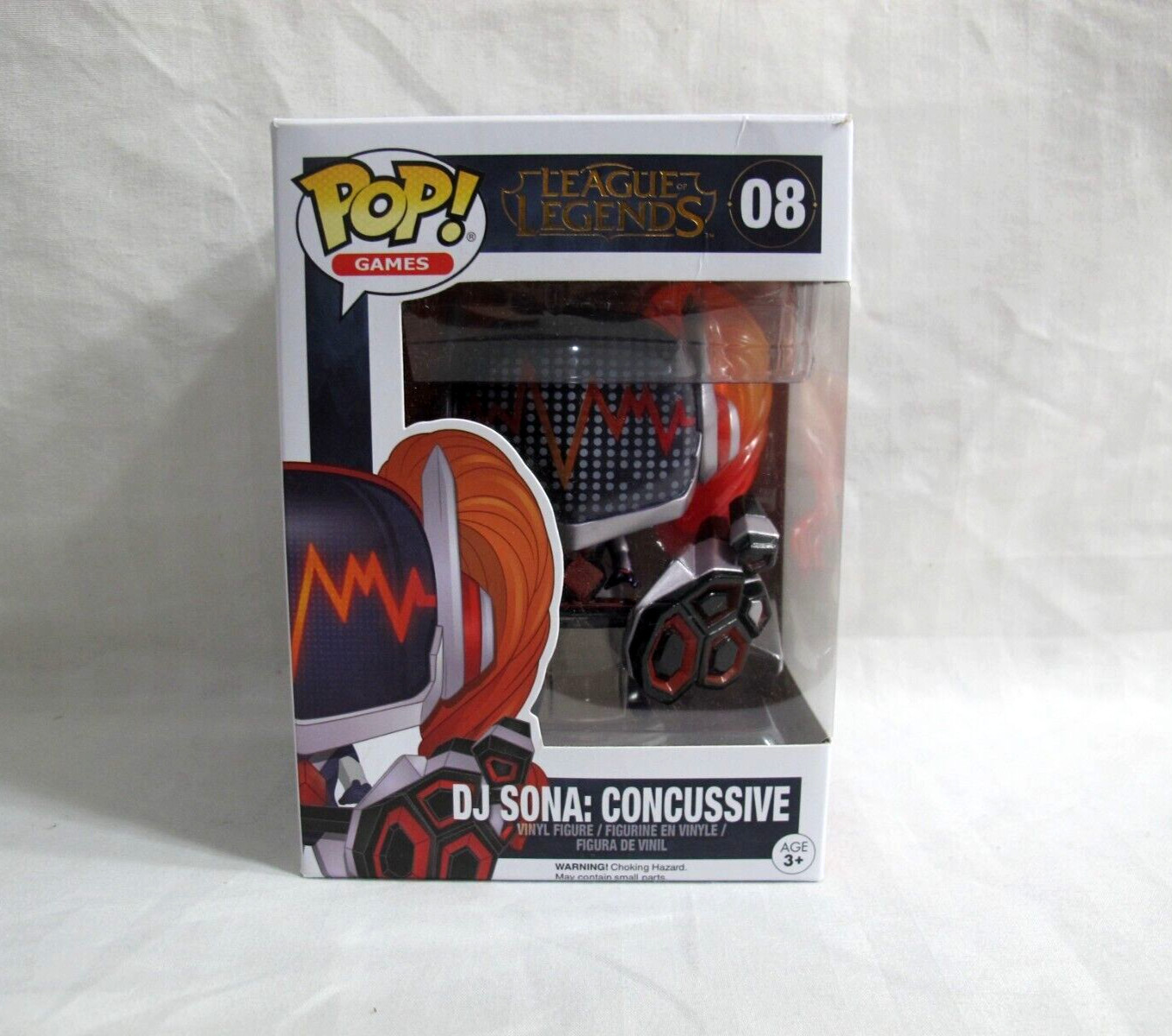 Funko Pop! League Of Legends - Dj Sona: Conmoción Cerebral #08 - ¡Envío Rápido!