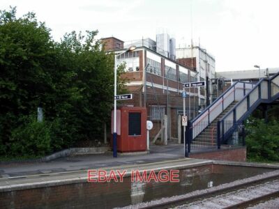 PHOTO  OVERTON STATION AND DE LA RUE PAPER MILL THERE IS A WORKERS ONLY ACCESS T