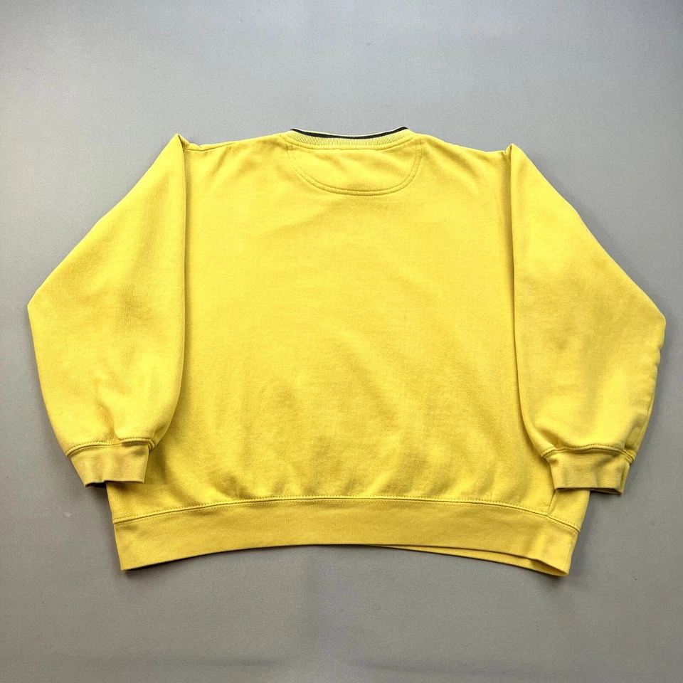 Sudadera De Colección Winnie The Pooh Juvenil Mediana Amarilla Disney Bee A Sport Años 90 Foto 4 de 4