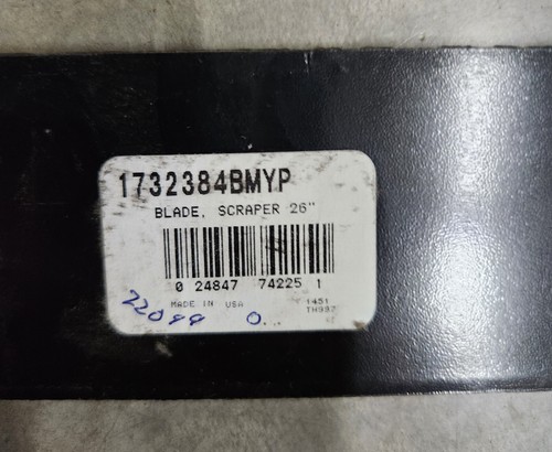 BRIGGS AND STRATTON SCRAPER BAR PART # MU-1732384BMYP - Picture 2 of 2
