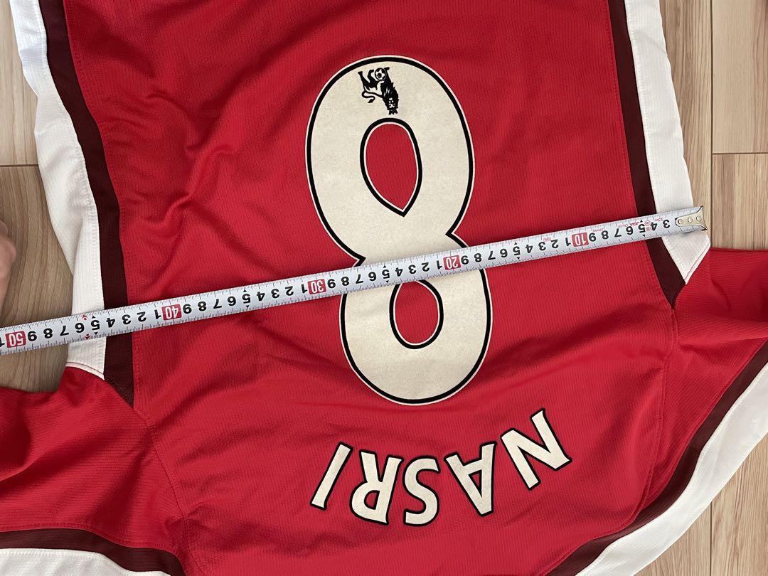 Vintage Nasri Arsenal 08/10 Home Size S Nike Long Sleeve