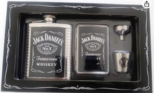Flaschetta Jack Daniels 6 oz anca - bicchiere - imbuto - astuccio portasigarette set regalo
