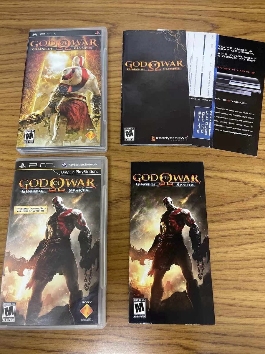 SONY PSP God of War Ghost of Sparta Entertainment Pack 