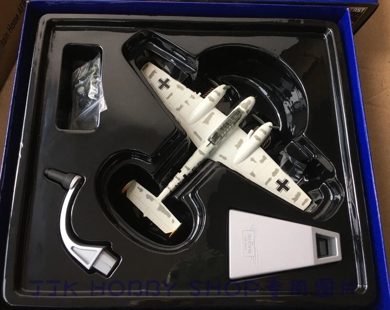 1:72 Corgi Messerschmitt Bf 110F Luftwaffe 10.(Z)JG 5 1942 Fighter Diecast Model - Image 4 of 4