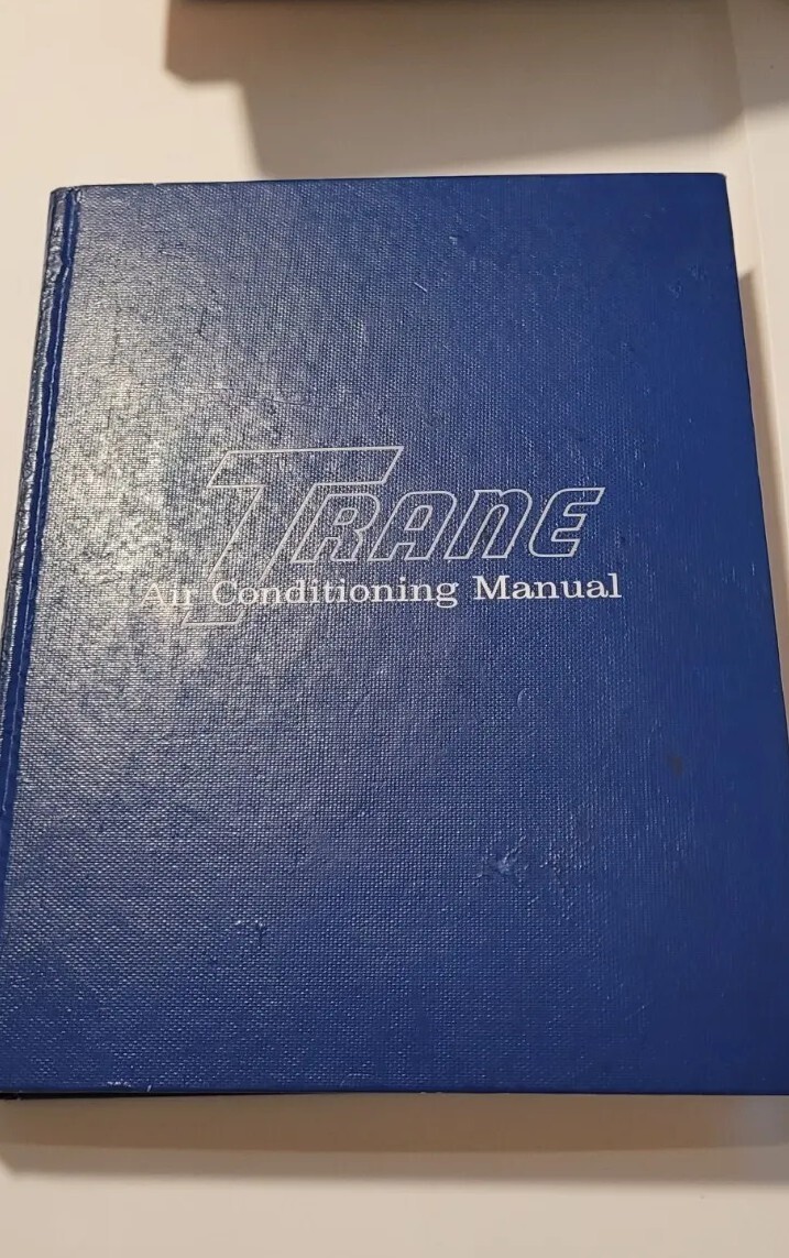 Trane Air Conditioning Manual eBay