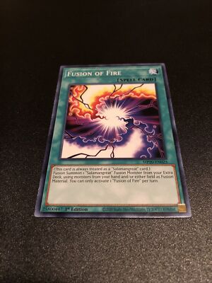 Fusion Of Fire MP20-EN025 Yu-Gi-Oh! 1st Edition NM | eBay Fusion Of Fire MP20-EN025 Yu-Gi-Oh! 1st Edition NM | eBay