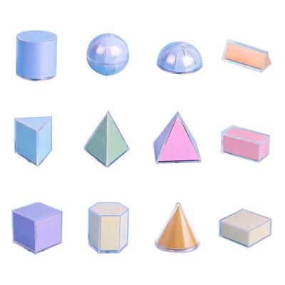 Geometrische Form 3D Geometrische Körper Lehrer Hilfsmittel Muster Blöcke Montessori