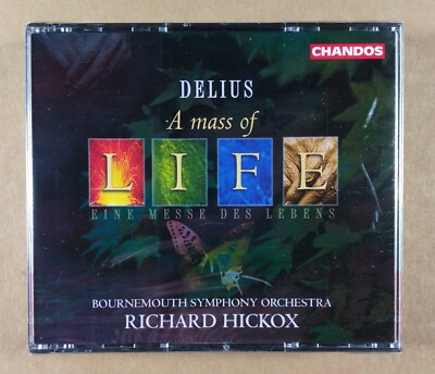 Frederick Delius REQUIEM A MASS OF LIFE Hickox Bournemouth CHANDOS 2 CD Set NEW