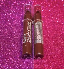 LOT OF 2 NYX CHUNKY DUNK HYDRATING LIPPIE LIP BALM 09 CARAMEL MARTINI SEALED