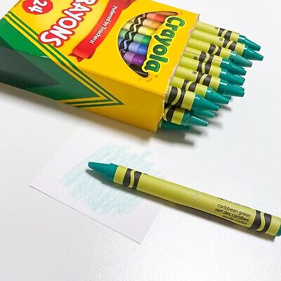 Bulk Crayola Crayons - Caribbean Green - 24 Count - Single Color Refill x24