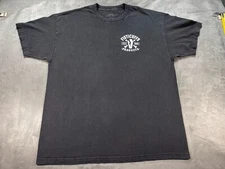 FISTICUFFS Mustache Wax Black Captain hook Salvador Dali Rollie Fingers Shirt XL