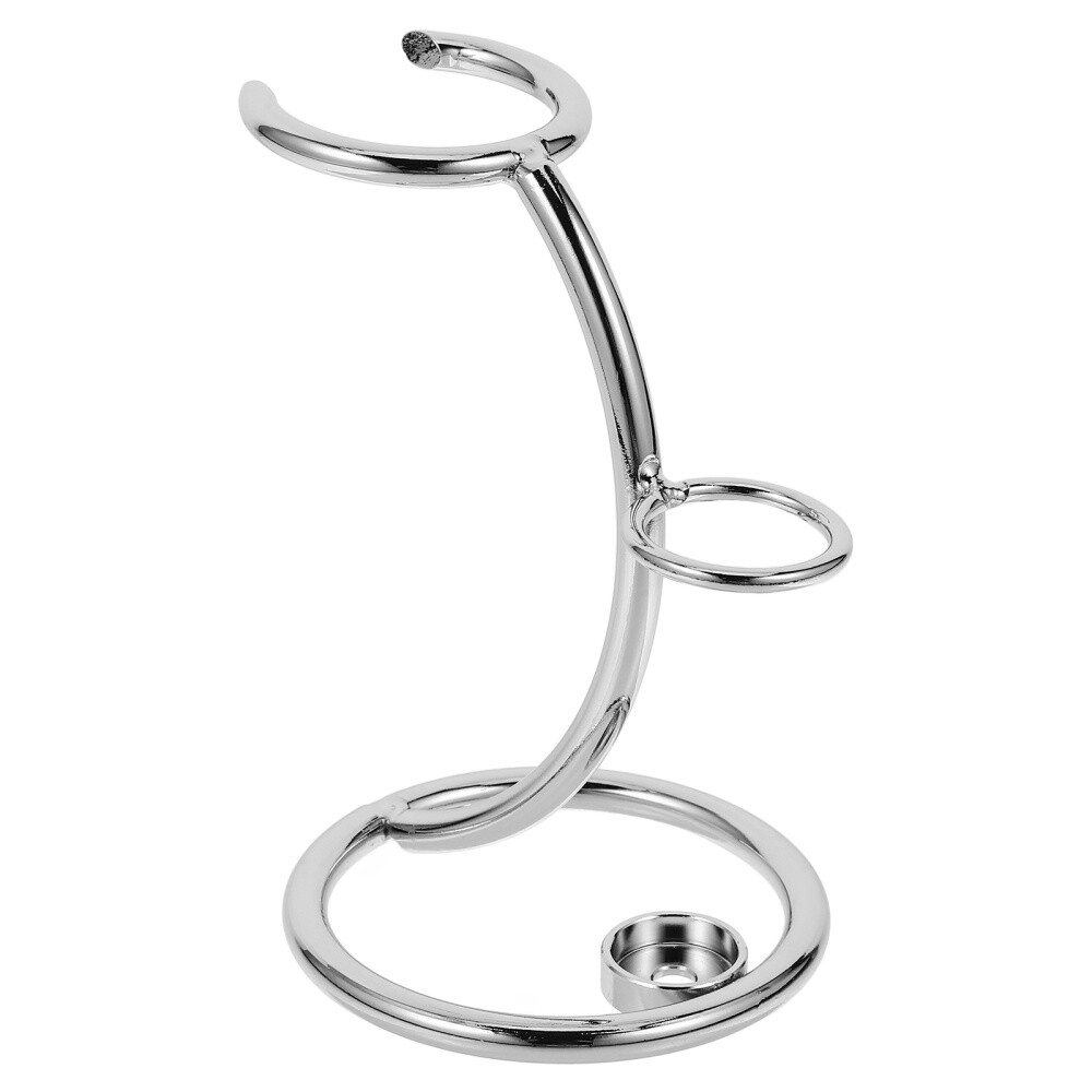 1pc Shaving Razor Rack Stainless Steel Razor Bracket Brush Stand Holder with