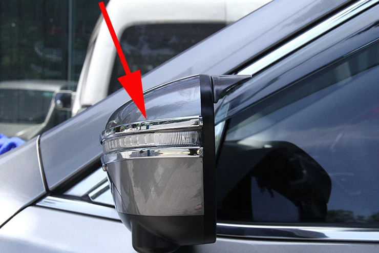 Cubierta de espejos retrovisores laterales para Nissan Qashqai Rogue Sport 2014-2021 Foto 3 de 4