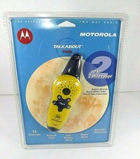 Motorola Talkabout T4300 Two-Way Radio Walkie Talkie 2-Mile 14-Channel FRS New