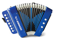 Hohner Kids Accordion Musical Player W/ Songbook Instrument Toy Blue Ages 4 & Up Hohner Kids Accordion Musical Player W/ Songbook Instrument Toy Blue Ages 4 & Up
