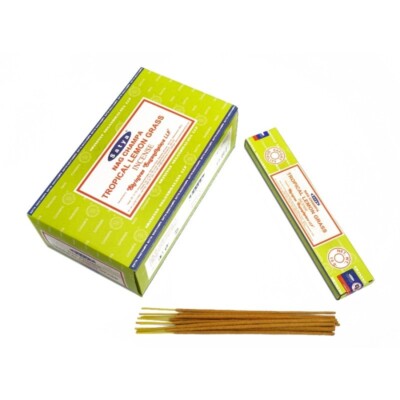 Satya Tropical Lemon Grass Räucherstäbchen 6x15g (M)