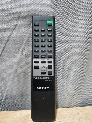 SONY RMT-C550 Radio Remote Control for CCDF50 CFD550 LBTD170 RMC550