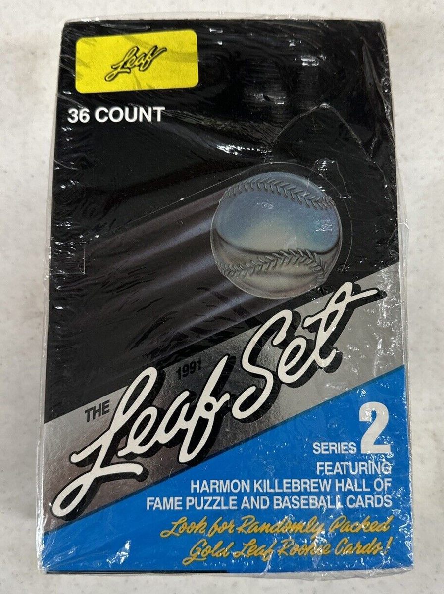 1991 LEAF SET Baseball Series 2 Trading Cards Factory Sealed Wax