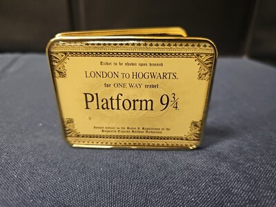 Harry Potter Hogwarts Platform 9 & 3/4 Double Power Mirror Compact by FAB of NYC