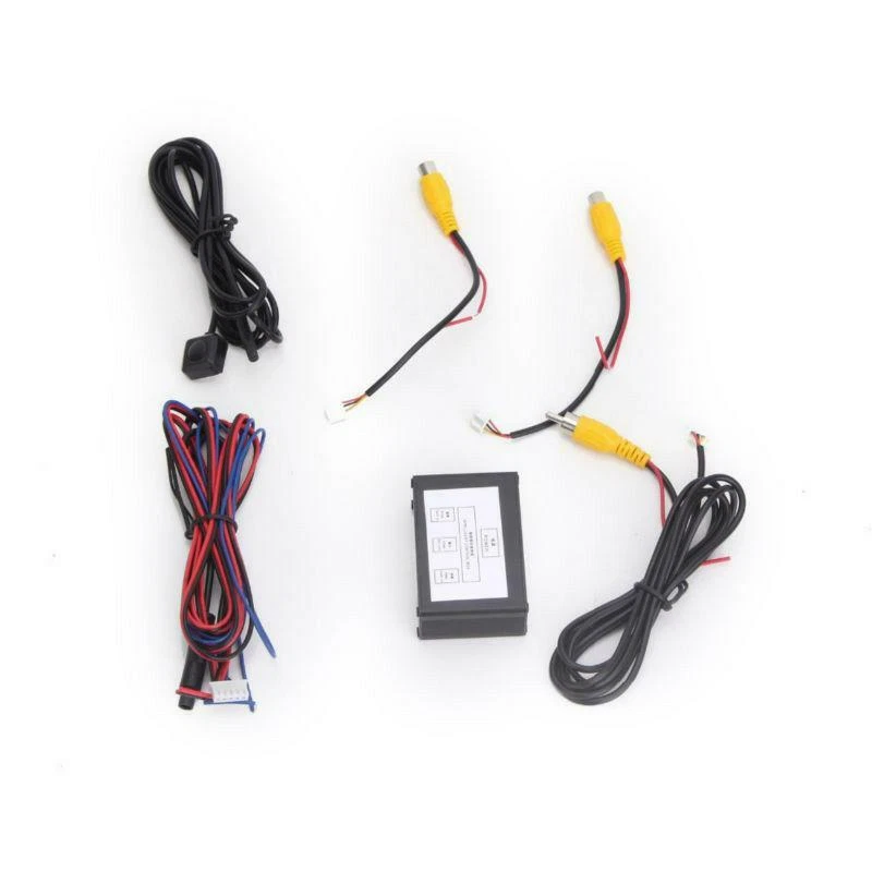 Car Front Rear Parking View Camera Switch 2 Channel Control Box Converter Pretty - Image 4 of 4