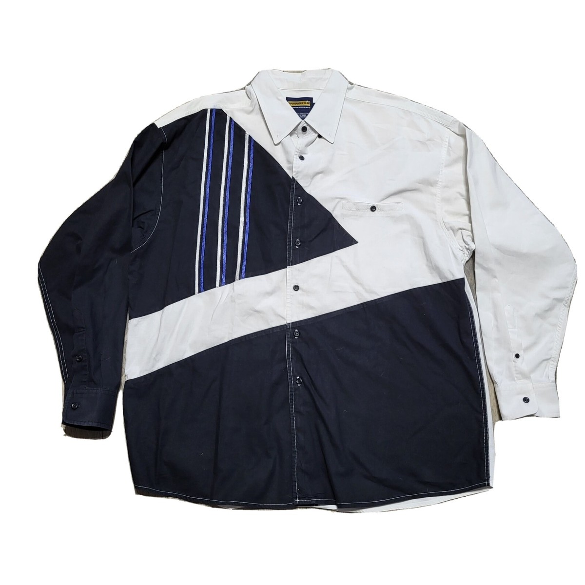 ジャケット Vintage Panhandle Slim Button Up Western Shirt Color Block