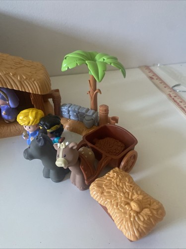 Fisher-Price Little People Deluxe Christmas Story Nativity Set Music/Lights 16pc - Picture 6 of 14