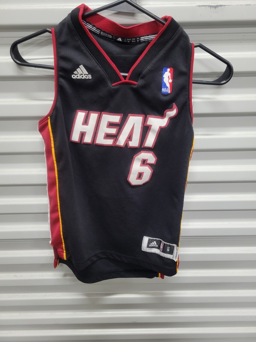 Nike Miami Heat Lebron James Jersey Size Youth Small