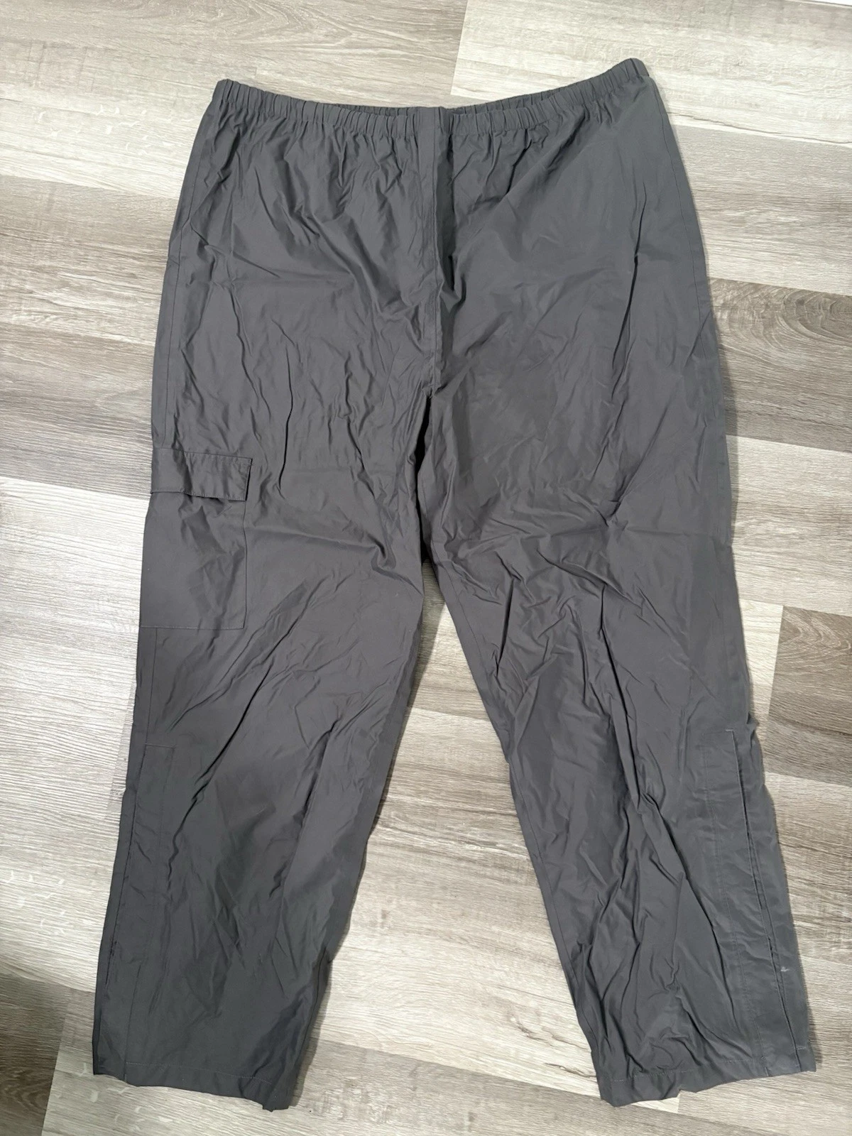 Coleman Men’s Gray Outdoor Cargo Pants Elastic Waist XL