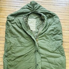 Genuine US Military Intermediate Cold Sleeping Bag Vintage 80s Dated 1981