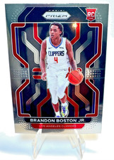 2021-22 Panini Prizm Brandon Boston Jr. RC #330 💎40% OFF 8 Los Angeles Clippers