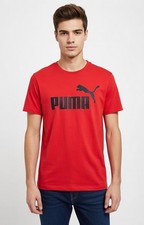 Puma Boys 8-20 No. 1 Logo T-Shirt High Risk Red Style PFA20V9T-98030 Size Small