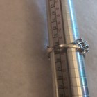 Silvertone Jeweled Statement Ring — photo 5