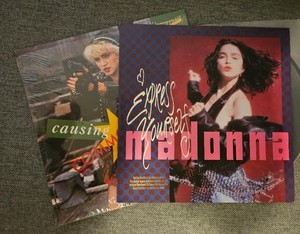 マドンナ12インチシングル　CAUSING A COMMOTION 昭和激レア‼️ Causing a Commotion Madonna | eBay