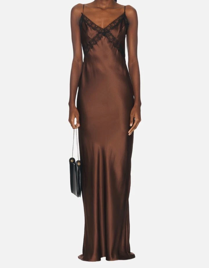 Brown Lace Slip Dresses for Women for sale | eBay