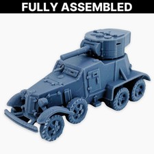 BA-3, Fully Assembled WWII Soviet Armored Car Miniature