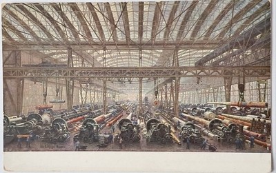 Postcard Essen, cast steel factory, Friedrich Krupp AG, approx. 1930