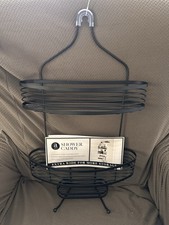 Shower Caddy Hanging Bathroom Storage Organizer Extra Wide Over Shower Head