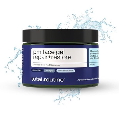 Total Routine Pm Gesicht Gel Reparatur Plus Pflege für Herren 50gm