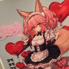 Fate/Grand Order Tamamo no Mae Tapestry by Wada Arco C99 MINT Rare